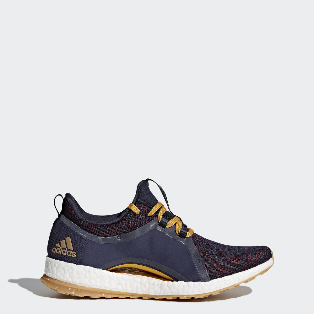 Adidas Pureboost X All Terrain - παπουτσια για τρεξιμο γυναικεια - Κοκκινα/Κίτρινα,Μέγεθος: EU 36 –